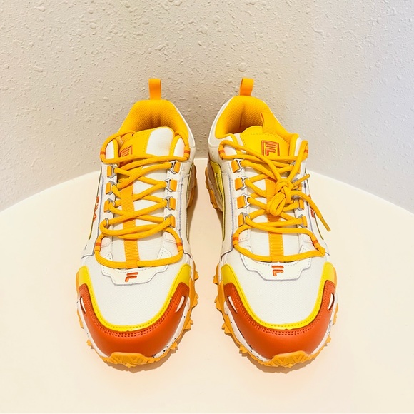 Fila Oakmount Trainer Women’s Low Top Orange Sneakers/Sz:11/NWT - Picture 7 of 16